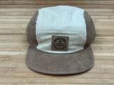 Burgtec Bandit Corduroy Five Panel Cap beige braun