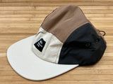 Burgtec Courier Five Panel Cap macchiato mix