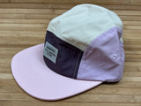 Burgtec Courier Five Panel Cap pink lemonade
