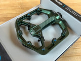 Crankbrothers Stamp 7 Small Pedale / Plattformpedale green Limited Edition