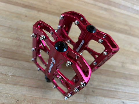 pedale rot Reverse Components E-Escape Plattformpedale / Pedale rot – RTF Bikeparts