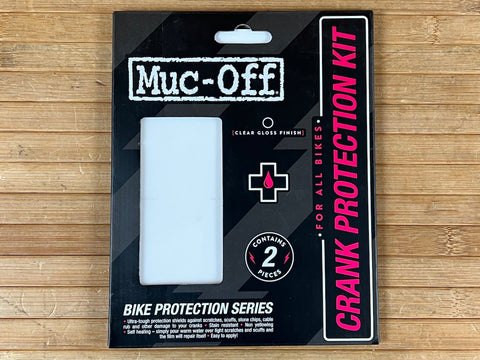 Muc Off Crank Protection Kit / Schutzfolie Kurbel Clear Gloss