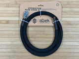 Albek Trinkschlauch Set Click'n'slip isoliert schwarz