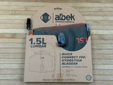 Albek Hydration Bladder 1,5 Liter Trinkblase mit Schlauch und Mundstück Lumbar