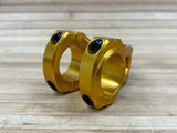 Title ST1 Vorbau 35mm / 31,8mm gold