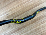 Reverse Lead Lenker 770mm / 31,8mm schwarz / gelb