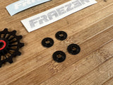 Fraezen Rolle Schaltwerksröllchen für Shimano 12-fach schwarz