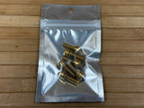 Title Vorbau Schrauben ST2 6er Set Titan gold
