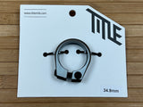 Title Sattelklemme 34,9mm grau