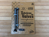 Peaty's Tubeless Ventile MK2 80mm slate grau