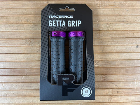 Race Face Getta Grip Lock On Griffe purple 30mm