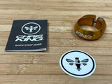 Chris King Sattelklemme 36,4mm gold