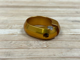 Chris King Sattelklemme 36,4mm gold
