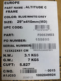 Rocky Mountain Altitude Carbon 2025 Rahmen Gr. M 29" blau / weiß