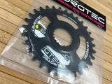 Burgtec Shimano Direct Mount Thick Thin Kettenblatt 30T schwarz