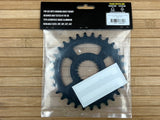 Burgtec Shimano Direct Mount Thick Thin Kettenblatt 30T schwarz