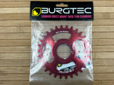 Burgtec Shimano Direct Mount Thick Thin Kettenblatt 30T rot