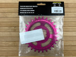 Burgtec SRAM GXP / DUB Boost Kettenblatt 3mm Offset pink 28T