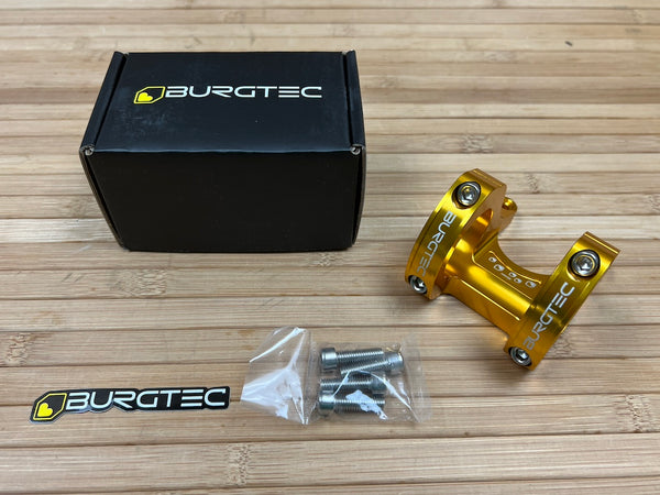 Burgtec Direct Mount MK3 DH Stem Vorbau Gold 45mm / 35mm