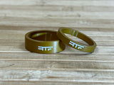 RTF Bikeparts Halo Spacer Set gold 10mm + 5mm 1 1/8"