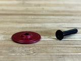 RTF Bikeparts LP Topcap mit Titanschraube rot 1 1/8"