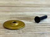 RTF Bikeparts LP Topcap mit Titanschraube gold 1 1/8"
