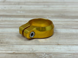 Burgtec Seat Clamp /  Sattelklemme 39,7mm Gold
