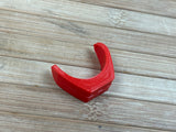 Symbiotic Ride Vorbau Cover für 77designs One-Piece Stem-L 35 rot