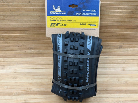 michelin mtb reifen Michelin Wild Enduro MS 27.5 x 2.4" Reifen TL Ready Racing Line – RTF Bikeparts