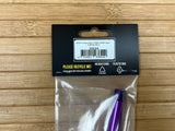 Burgtec Rocky Mountain 173mm M12x1.0 Rear Axle / Achse purple lila
