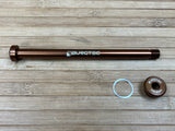 Burgtec Rocky Mountain 173mm M12x1.0 Rear Axle / Achse kash bronze