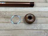 Burgtec Rocky Mountain 173mm M12x1.0 Rear Axle / Achse kash bronze