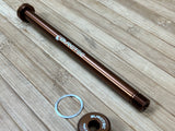 Burgtec Rocky Mountain 173mm M12x1.0 Rear Axle / Achse kash bronze