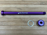 Burgtec Rocky Mountain 173mm M12x1.0 Rear Axle / Achse purple lila