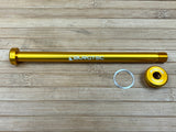 Burgtec Rocky Mountain 173mm M12x1.0 Rear Axle / Achse gold