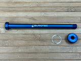 Burgtec Rocky Mountain 173mm M12x1.0 Rear Axle / Achse blau