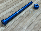Burgtec Rocky Mountain 173mm M12x1.0 Rear Axle / Achse blau