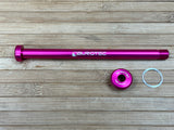 Burgtec Rocky Mountain 173mm M12x1.0 Rear Axle / Achse pink