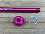 Burgtec Rocky Mountain 173mm M12x1.0 Rear Axle / Achse pink