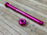 Burgtec Rocky Mountain 173mm M12x1.0 Rear Axle / Achse pink