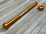 Burgtec Rocky Mountain 173mm M12x1.0 Rear Axle / Achse orange