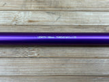 Burgtec 188mm x 12mm 1.75mm Pitch Rear Axle / Achse purple lila