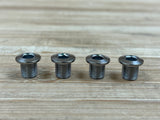 Burgtec Kettenblattschrauben M8 x 0.75mm Pitch Chainring Bolts 4 Stk.