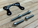 Burgtec Direct Mount Vorbau Spacer Set Alu 2,5mm mit Schrauben