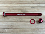 Burgtec Propain 175mm Rear Axle / Achse rot