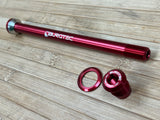 Burgtec Propain 175mm Rear Axle / Achse rot