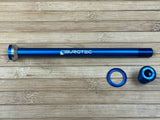 Burgtec Propain 175mm Rear Axle / Achse blau