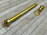 Burgtec Propain 175mm Rear Axle / Achse gold