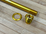 Burgtec Propain 175mm Rear Axle / Achse gold