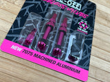 Muc Off Tubeless Valve Kit V2 / Ventile 44mm pink